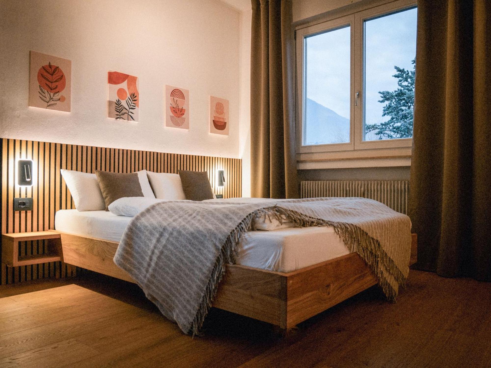 Bergblick Apartment In Zentrumsnaehe Mit Garage 梅拉诺 外观 照片