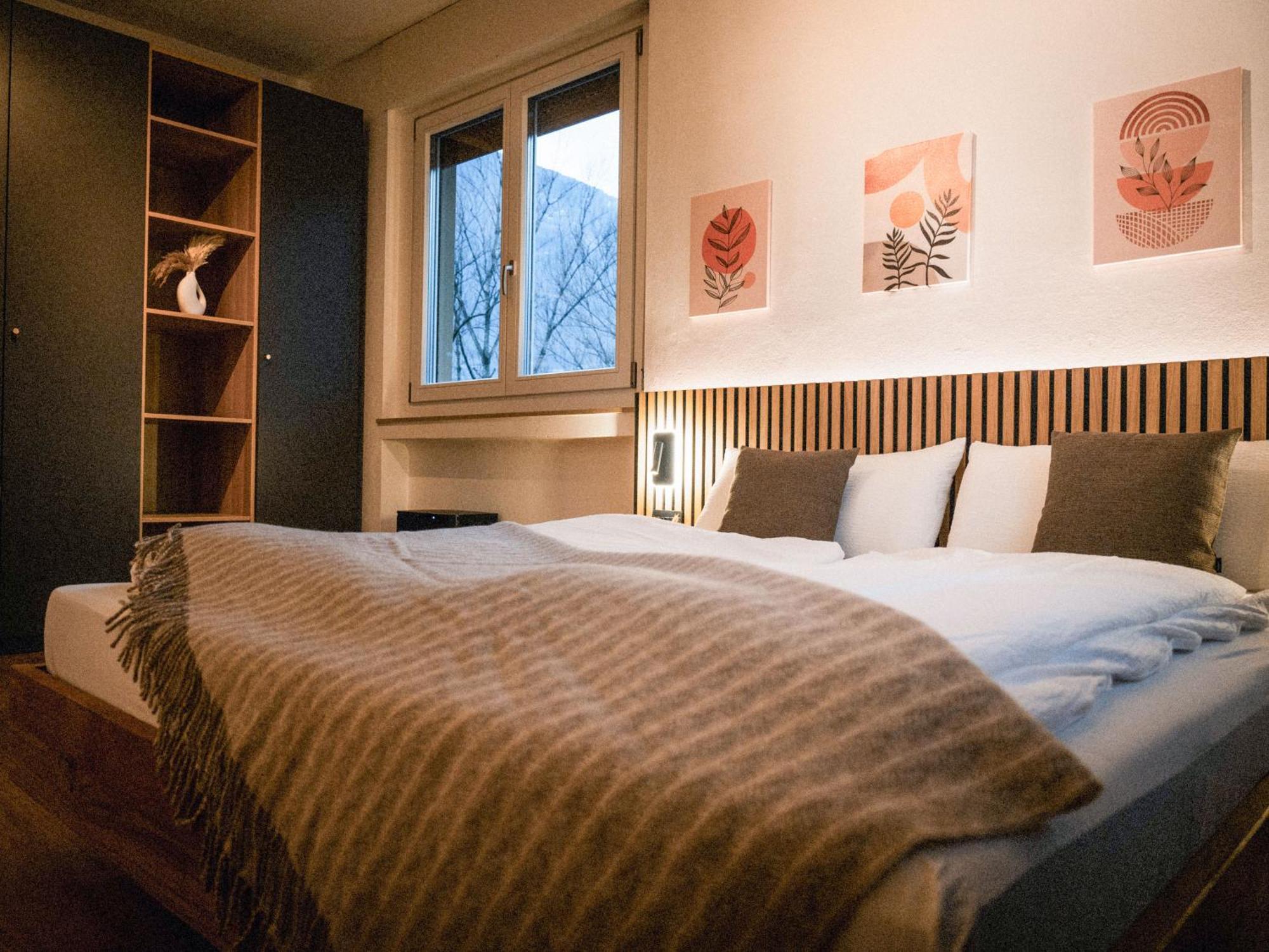 Bergblick Apartment In Zentrumsnaehe Mit Garage 梅拉诺 外观 照片